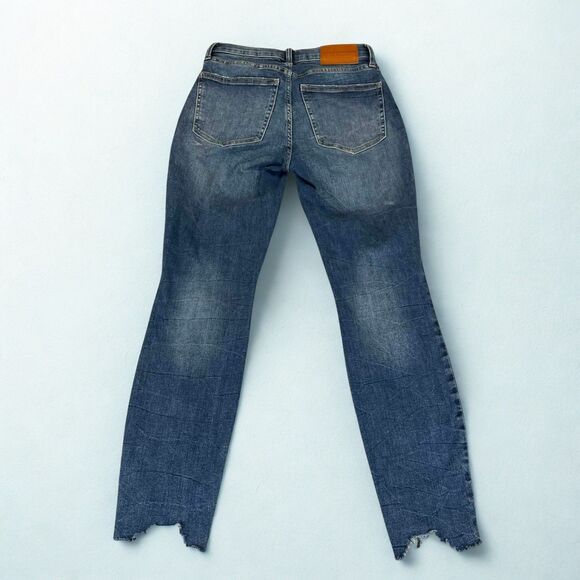 Lucky Brand Jeans Womens 0/25 Bridgette Skinny Ankle Distressed Raw Hem Festival - Picture 2 of 9